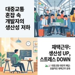 대중교통 대란 시대, 재택 개발자가 생산성을 2배 높이는 AI 코딩 전략