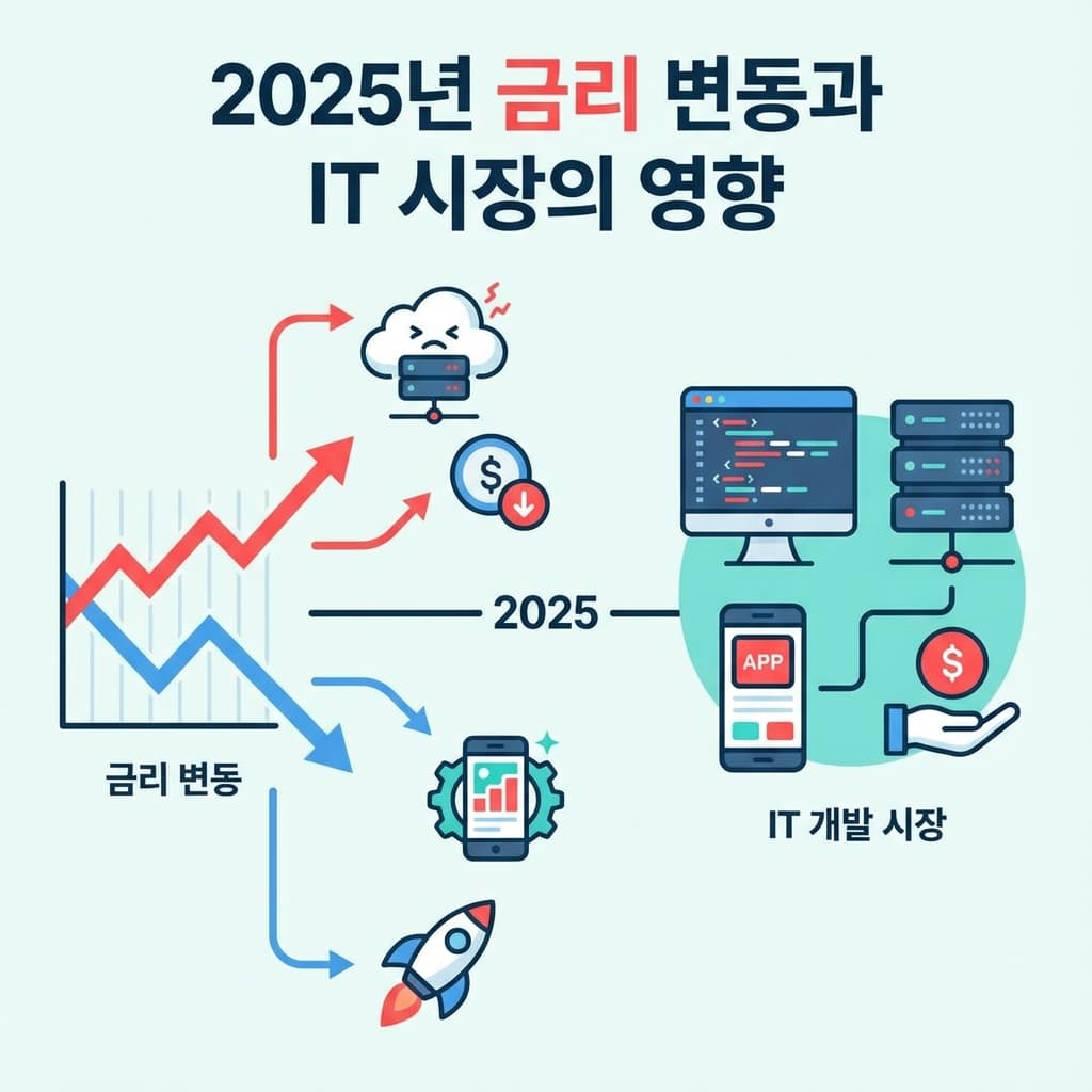 2025년 금리 변동이 IT 개발 시장에 미치는 영향 | 개발자가 알아야 할 시장 트렌드