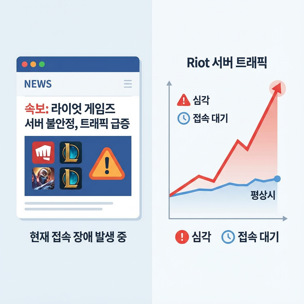 라이엇 게임즈 서버 장애에서 배우는 대규모 트래픽 대응, 바이브코딩으로 더 빠르게 해결하는 법