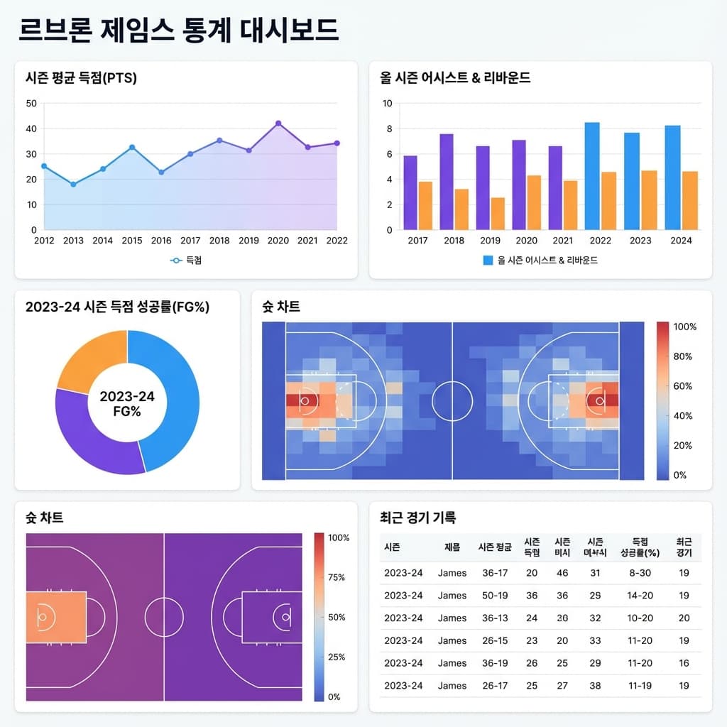 코딩 몰라도 10분 만에 만드는 NBA 통계 대시보드 - 바이브코딩 실전 가이드