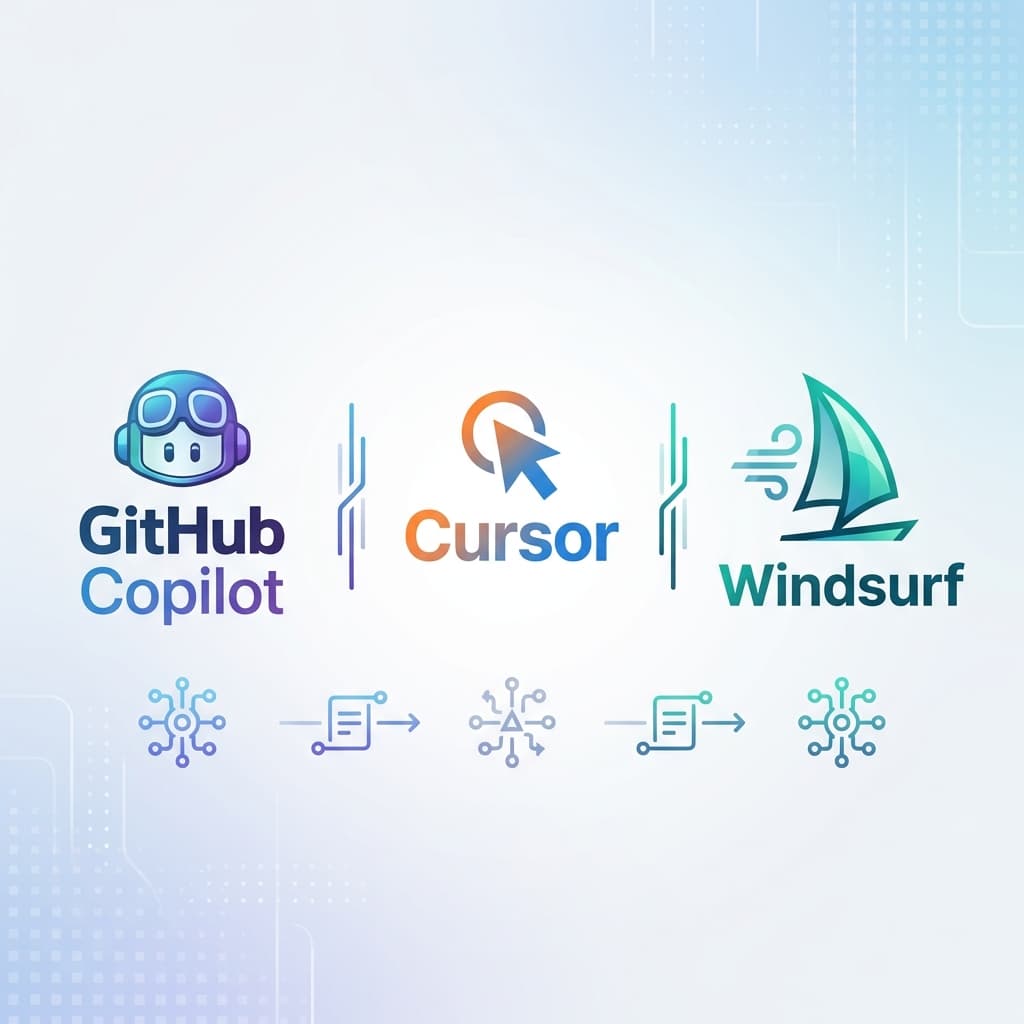 2026년 최신 비교: GitHub Copilot vs Cursor vs Windsurf - 어떤 AI 코딩 도구를 선택해야 할까?