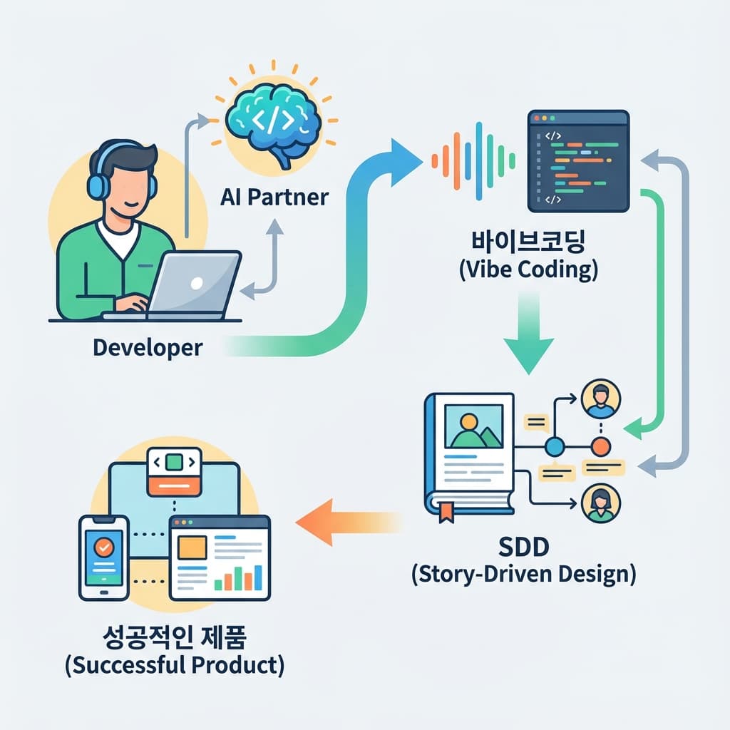 바이브코딩에 SDD 적용하기: 스펙주도개발로 AI 협업 효율 3배 높이는 법